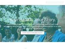 Tablet Screenshot of healthstorylines.com